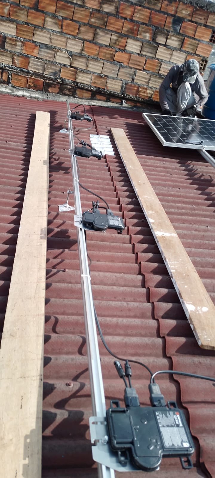 Instalação de energia solar