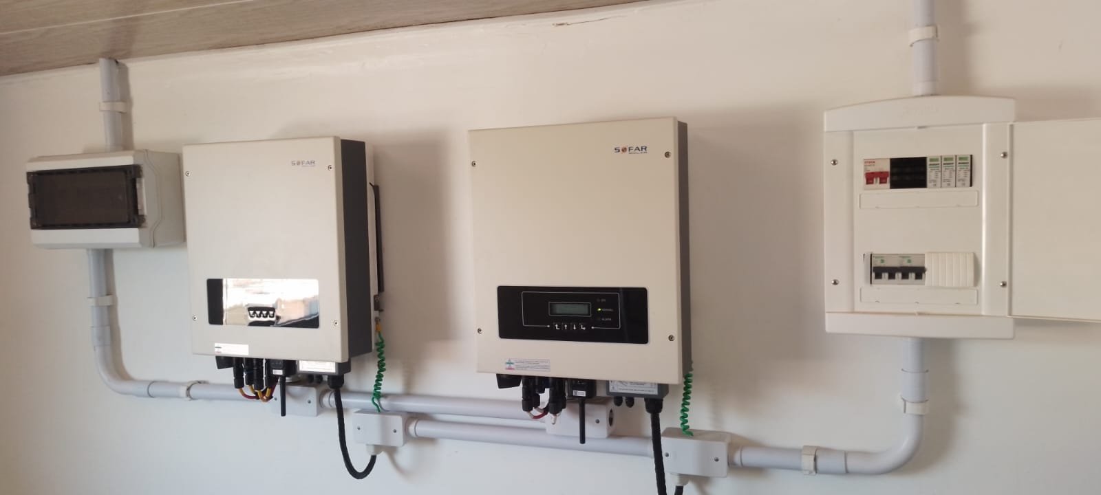 Instalação de energia solar