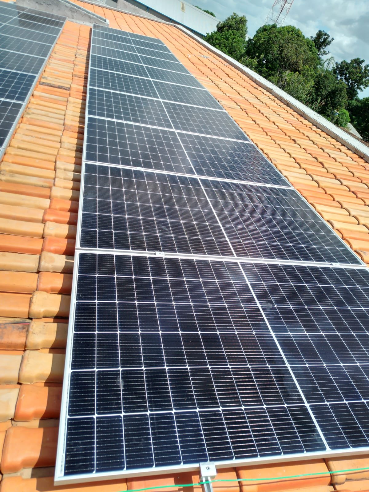 Instalação de energia solar