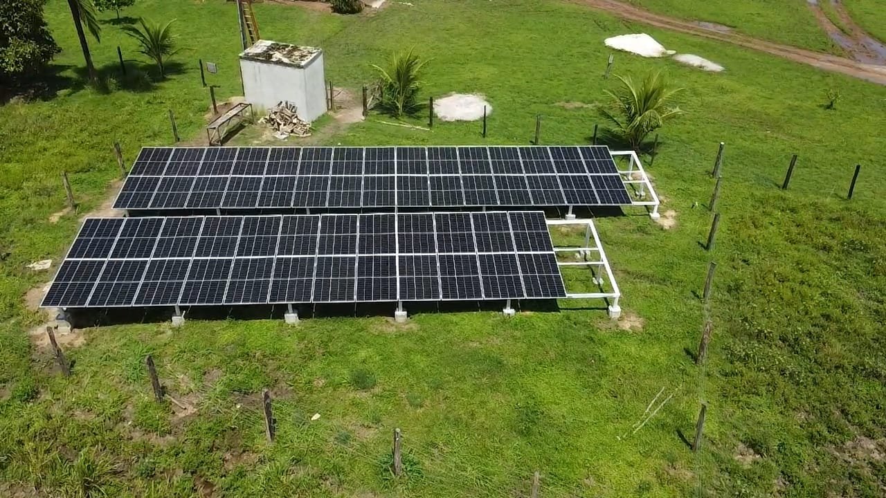 Instalação de energia solar